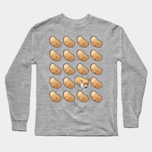 Corgi and Potato Long Sleeve T-Shirt